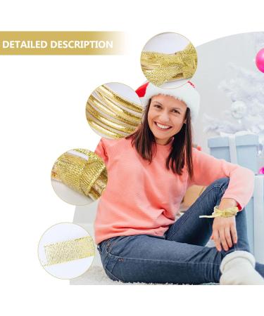 STOBOK 1pc Ribbon Glitter Bracelet Bangles Glitter Jelly Bangle Silicone Glitter Filled Jelly Bracelet Bowknot Jelly Bangle Bracelets Purple Women's Plastic Accessories Bagging Machine Golden 7.5x7.5cm - Buy Online on SooperMarket.com