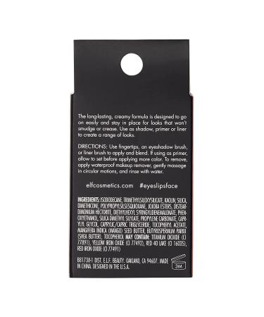 e.l.f. No Budge Cream Eyeshadow - 3-in-1 Primer, Liner & Shadow in Canyon | Vegan & Cruelty-Free - Buy Online on SooperMarket.com