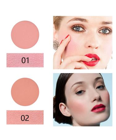 CCbeauty 8 Color Matte Blush Palette for Long Lasting Natural Glow | Professional Face Blushes and Highlight Palette - Ideal Valentine's Day Gift for Her - Buy Online on SooperMarket.com