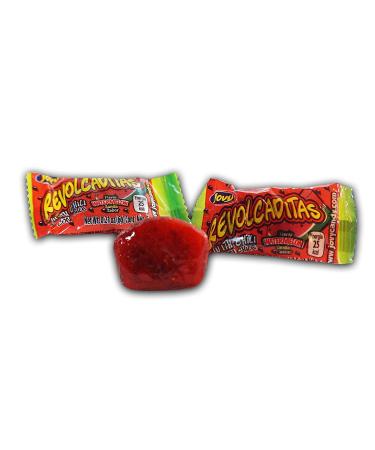 Jovy Revolcaditas Chili Watermelon Candy 6oz Bag - Spicy Watermelon Chili Flavor - 6 Ounce Pack of 1 - Buy Online on SooperMarket.com
