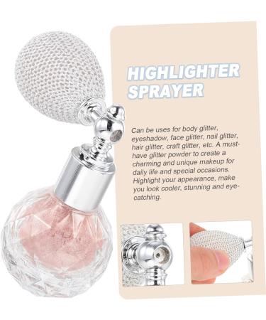 WOFASHPURET Body Glitter Spray 1pc Body Air Bag Powder Highlighters Body Powder Sprayer Body Highlighter Sprayer Travel Filling Pink medium - Buy Online on SooperMarket.com