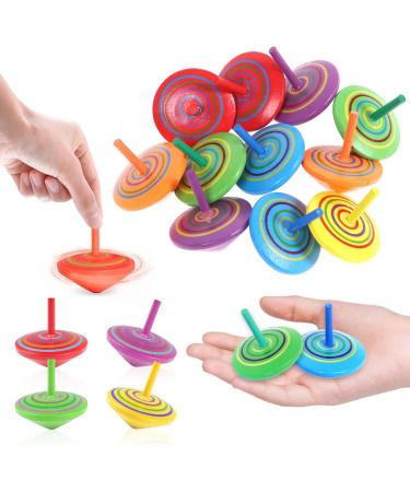 25 Colorful Wooden Circles - Perfect Roundabout for Children's Festivals Birthdays & Party Bag Fillers | International Shipping - Buy Online on SooperMarket.com