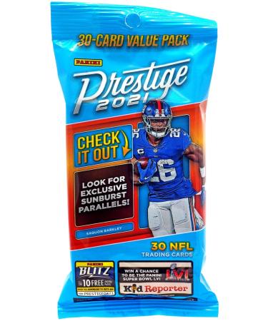 2021 Panini Prestige Football 30-Card Value Pack