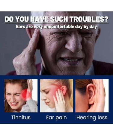 Tinnitus Relief Patches - Natural Herbal Formula for Ringing Ears | Improve Hearing & Boost Circulation - Buy Online on SooperMarket.com