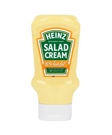 Heinz 30% Less Fat Salad Cream 415g 415 g (Pack of 1)