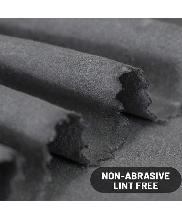 3PCS 12'' Lint-Free Silicon Gun Cleaning Cloths - Gray Silicon Rags for Polishing and Cleaning Guns - Buy Online on SooperMarket.com