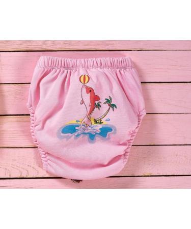Ozyol Trainer Trousers for Droplet Training - 6 Pack Reusable Learning Diapers for Girls | Toilet Training Essentials - Buy Online on SooperMarket.com