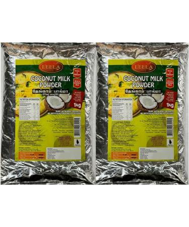 Leela Coconut Milk Powder Made With Real Coconuts No Artificial Colours And Flavours Thick And Creamy Rich In Coconut Milk 1Kg Pack Of 2 Coconut Milk Powder 1KG Pack Of 2 - Buy Online on SooperMarket.com