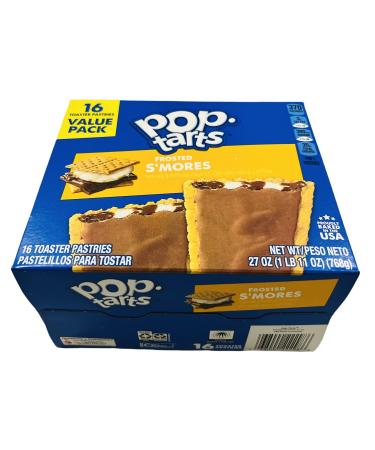 Kellogg's Pop-Tarts Frosted S'mores 16ct Box 29.3oz