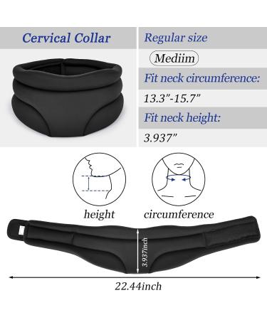 Cervicorrect Neck Brace for Snoring Neck Brace for Pain Relief Adjustable Soft Support Collar Can Be Used During Sleep Wraps Aligns and Stabilizes Vertebrae Relieves Pain and Pressure in Spine - Buy Online on SooperMarket.com