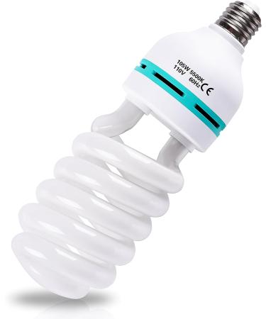 EMART 105W 5500K Daylight Full Spectrum Light Bulb for Photography Studio - 2 Pack - Buy Online on SooperMarket.com