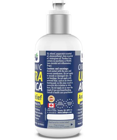  Naka Platinum Organic Ultra Arnica Lotion Pain Relief Maximum Strength European Certified Arnica Made in Canada (120ml) 11 ml (Pack of 1) - Buy Online on SooperMarket.com