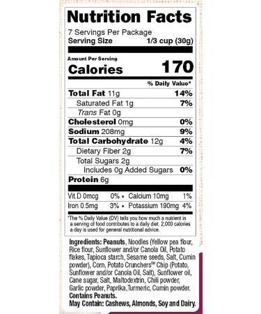 Majans Bhuja Gluten Free Snack Mix - Non-GMO, Preservative-Free, Vegetarian, 7oz Beer Mix - Buy Online on SooperMarket.com