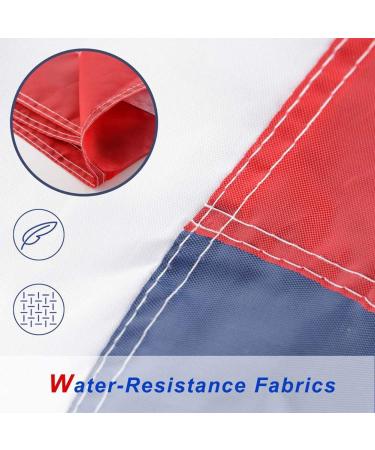 Yafeco 16x24 Inch Boat Flag - U.S. 50 Star Ensign Nautical American Flag with Sewn Stripes, Embroidered Stars, and Brass Grommets - Buy Online on SooperMarket.com