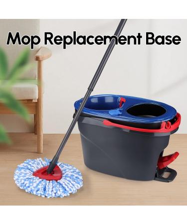 RinseClean Spin Mop Replacement Base - CRTHL Rotating Triangle Head Cover - EasyWring Spin Mop Accessories - Red, Plastic Base Case - Buy Online on SooperMarket.com