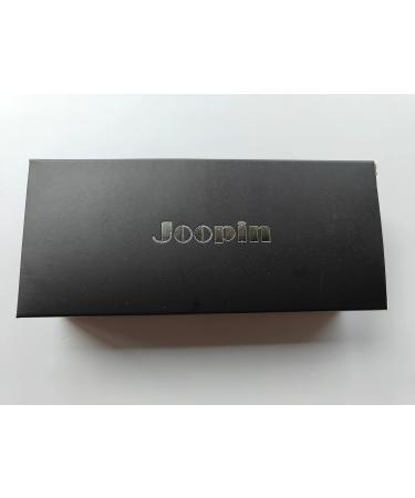 Joopin Polarised Aviation Sunglasses | Al-Mg Metal Frame | UV Protection for Men & Women | Driving Sun Glasses - B05 Black/Mirrored Blue - Buy Online on SooperMarket.com