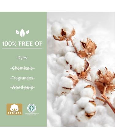 Organyc 100% Certified Organic Cotton Makeup Pads - Natural Unbleached Makeup Remover Rounds (70 Count) - Buy Online on SooperMarket.com