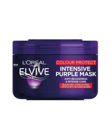 L'Oreal Paris Elvive Colour Protect Anti-Brassiness Purple Mask 250 ml 298 g (Pack of 1)