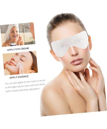 minkissy 60 Sheets Eye Mask Cotton Eye Paper Reusable Eye Patches Care White Non-woven Fabric - Buy Online on SooperMarket.com