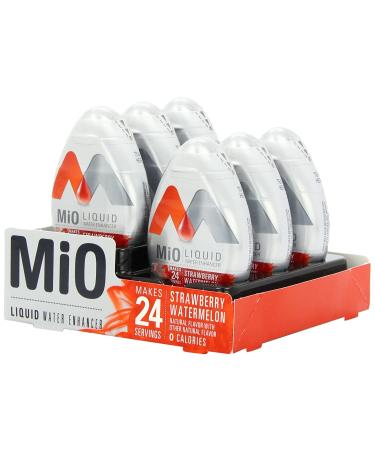 MiO Liquid Water Enhancer Strawberry Watermelon 1.62oz (Pack of 12) - Delicious Flavor Boost - Buy Online on SooperMarket.com