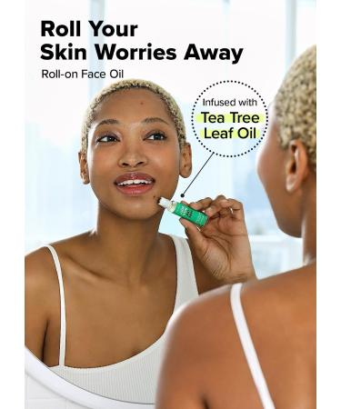 I Dew Care Roll-on Face Oil with Tea Tree - Hydrating Solution for Blemish Spots and Whiteheads - 0.37 fl oz - Buy Online on SooperMarket.com
