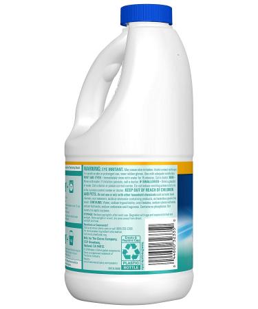 Clorox Splash-Less Bleach Clean Linen 40oz - Powerful Stain Remover with Splatter-Free Pour, Package Varies - Buy Online on SooperMarket.com
