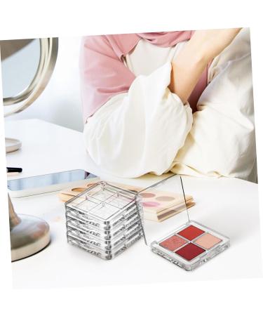 Gogogmee 6 Pcs Eye Shadow Empty Boxes Clear Eyeshadow Pans Eyeshadow Palette Transparent - Buy Online on SooperMarket.com