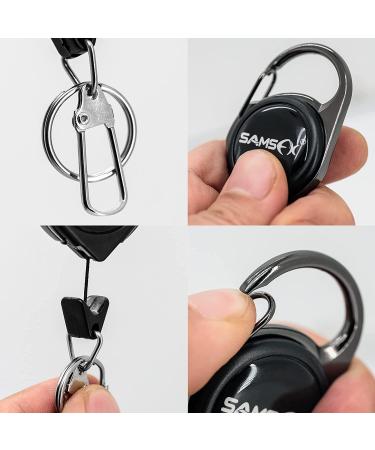 SAMSFX Fly Fishing Knot Tying Tool Combo - Quick Loop Tyer, Hook Remover, Retractor - Black Knot Tool for Hooks, Lures, Lines - Buy Online on SooperMarket.com