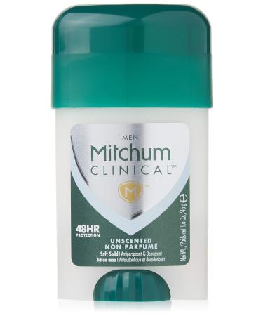 Mitchum Men s Clinical Oxygen Unscented Anti-Perspirant and Deodorant Stick 45 g