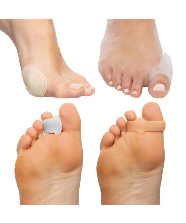 ZenToes Bunion Relief Kit - Big Toe Correctors & Silicone Protectors for Men and Women - Buy Online on SooperMarket.com