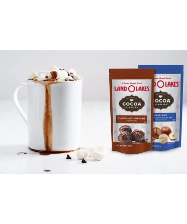 Land O'Lakes 7 Flavor Hot Cocoa Mix Gift Basket - 30 Pieces | Perfect Gifts for Family, Friends, Him, Her | 30 Count - Buy Online on SooperMarket.com