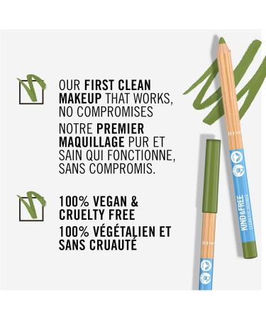 Rimmel London - Kind & Free Eye Definer 100% Vegan Ultra-Creamy Buttery Texture Intense Pigmentation Lasts Up to 12 hours Soft Orchid - 004 - Buy Online on SooperMarket.com