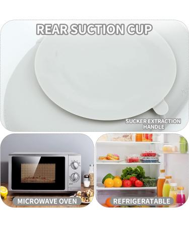 Cat Bowl Silicone Cat Feeding Bowl Cat Water Bowl Eco Friendly Cat Food Bowl Cat Milk Dish Pet Feeding Bowl Flat Bowls for Kittens and Small Animals Wide Cat Food Water Dish (Grey) - Buy Online on SooperMarket.com