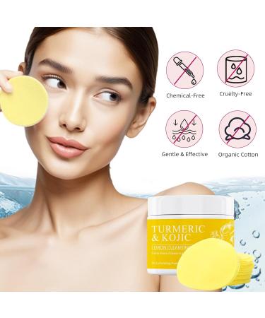 Buy Turmeric Cleansing Pads | Exfoliating Face Wash with Kojic Acid | Dark Spot Remover | International Shipping - Buy Online on SooperMarket.com