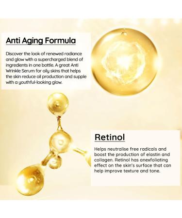 WisePatch Retinol Serum - Anti-Aging Brightening & Hydrating Facial Serum for Dark Spots Fine Lines & Wrinkles - 1 fl oz - Buy Online on SooperMarket.com
