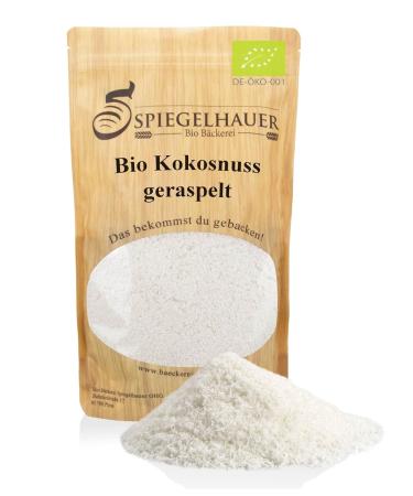 Organic Coconut Flakes 1 kg - Raw Unsweetened Unroasted Grated Coconut for Baking & Snacking | International Shipping Available - Buy Online on SooperMarket.com