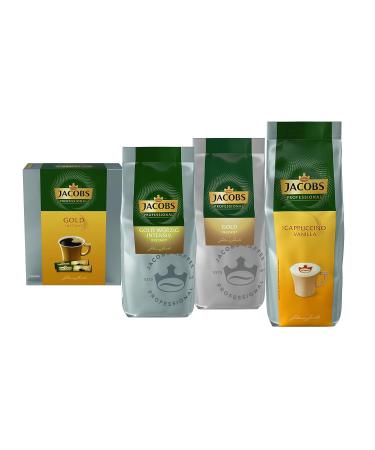 Buy Jacobs Professional Cappuccino Vanilla Instant Coffee 1kg - Premium Soluble Coffee with Vanilla Flavor | International Shipping Available - Buy Online on SooperMarket.com