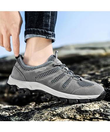 Mens Trainers - Lightweight Comfortable Sports Shoes | Waterproof Gym Sneakers for Running & Walking #1 EU 41 - Slipproof Casual Footwear - Buy Online on SooperMarket.com