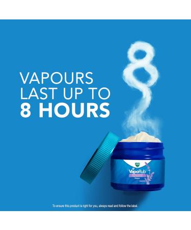 Vicks VapoRub Nasal Decongestant Cough Suppressant Relief from Cold Aches & Pains Chest Rub Ointment Lavender scent 50 g/57 mL 57 ml (Pack of 1) Lavender - Buy Online on SooperMarket.com