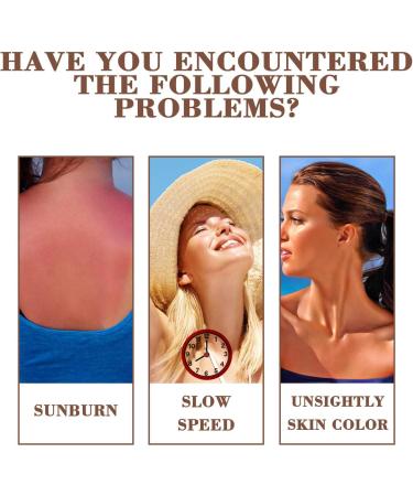 Tanning Accelerator Cream Tanning Accelerator Tanning Lotion Tan Accelerator Gel Natural Ingredients Tanning Cream for Sunbeds & Outdoor Sun Achieve a Natural Tan Skin 80g - Buy Online on SooperMarket.com