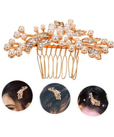 PLAFOPE Pearl Hair Side Comb Wedding Hair Side Comb Bridal Hair Accessories Hair Side Comb for Women Wedding Hair Accessories for Bride Bridal Hair Side Comb Bride Hair Side Comb Hair Comb - Buy Online on SooperMarket.com