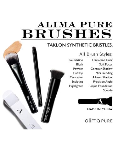 Alima Pure Foundation Brush - Premium Makeup Brush for Flawless Application | International Shipping Available - Buy Online on SooperMarket.com