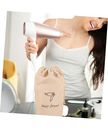 WOFASHPURET Travel Hair Dryer Hair Dryer Bags Drawstring Storage Bag Drawstring Bag 35c Universal Velvet Bag 35.5x21cm As Shown - Buy Online on SooperMarket.com