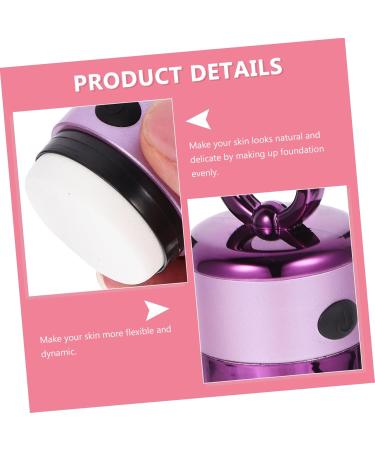 Buy Balacoo Purple Cotton Pad Powder Puff - Electric Application for Flawless Makeup | International Shipping Available - Buy Online on SooperMarket.com