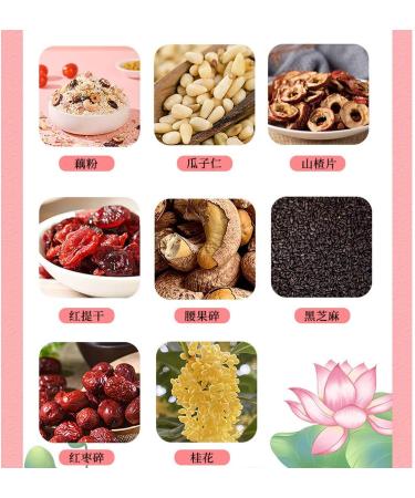 Instant Nutritional Breakfast 500g Fast food Congee Osmanthus nut lotus root powder soup  - Buy Online on SooperMarket.com