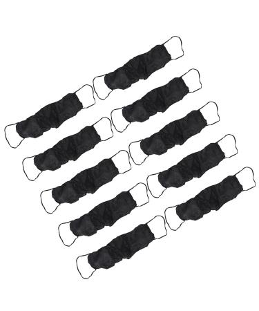 10 Pack Disposable Bras for Women - Non-Woven Fabric Salon & Spa Underwear - Individually Packed Black Tops - Buy Online on SooperMarket.com