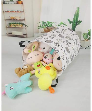 MAIZMZ Large Waterproof Animal-themed Storage Bin - Ideal for Laundry, Toys, and College Dorms - Yellow - Lightweight and Durable - Buy Online on SooperMarket.com