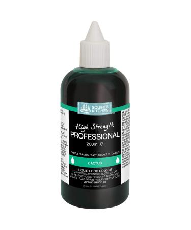 Squires Kitchen Cactus Green Professional Edible Food Colouring Liquid 200ml