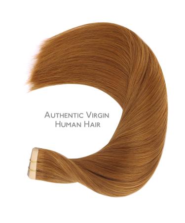 Buy If Salife Real Hair Tape Extensions - 20Pcs 30g 10 Inch Auburn Ginger Remy Skin Weft - Invisible Tape for Perfect Volume - Buy Online on SooperMarket.com
