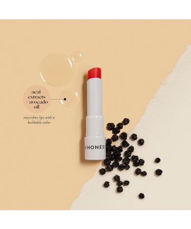 Tinted Lip Balm - Plum Drop by Honest for Women - 0.141 oz Lip Balm - Buy Online on SooperMarket.com